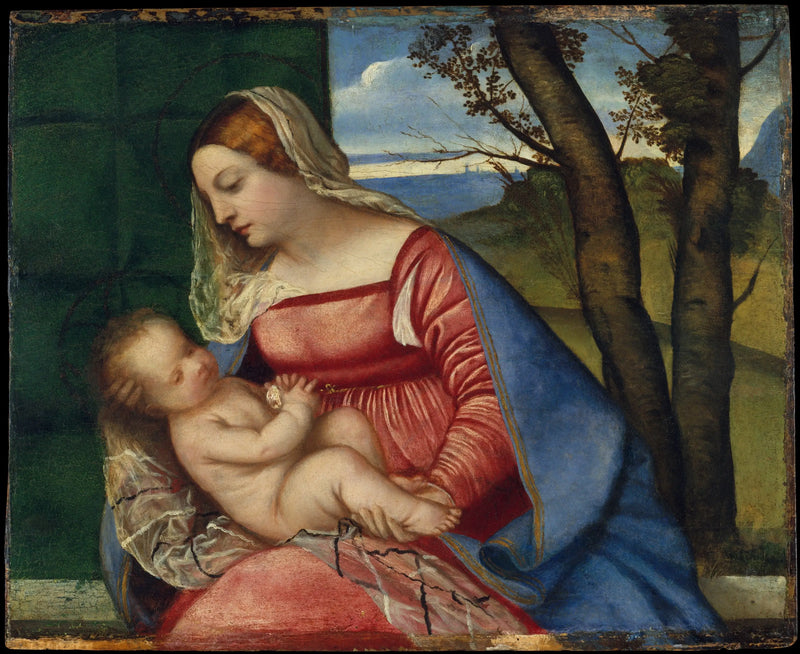 Virgen Bache - Titian