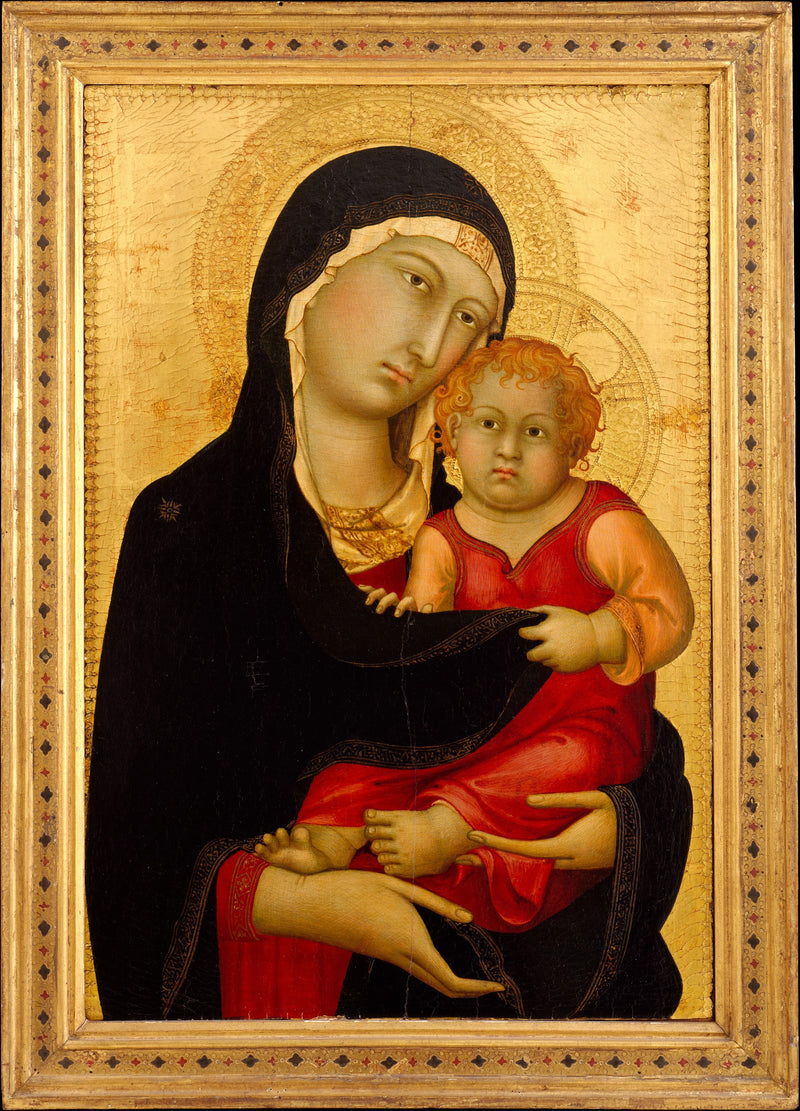 Virgen con el Niño - Simone Martini