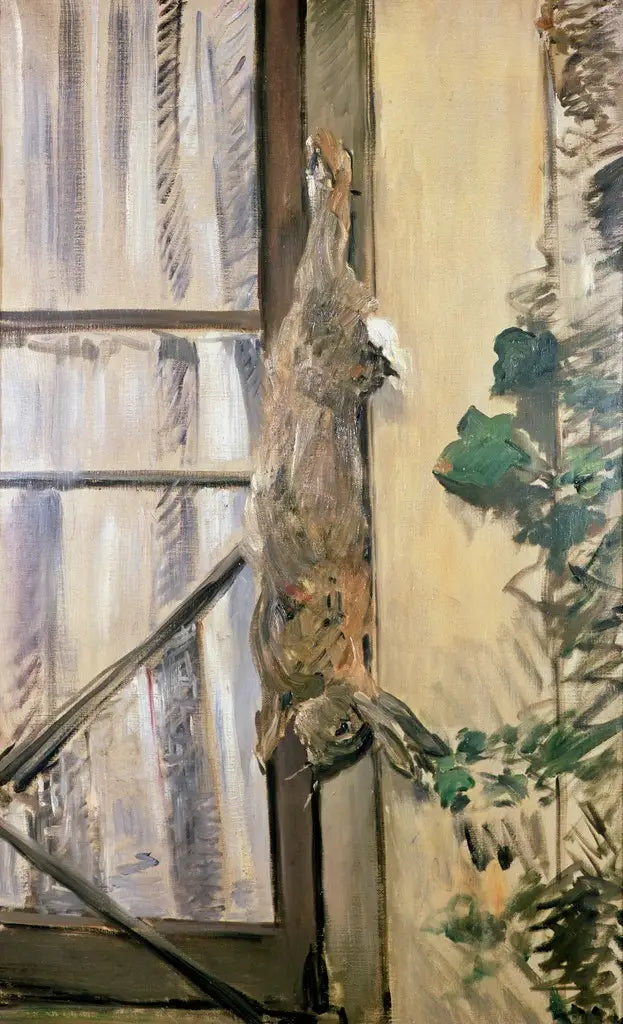Reproduction du tableau « Le Lapin - Édouard Manet » par Alpha Reproduction en peinture à l’huile