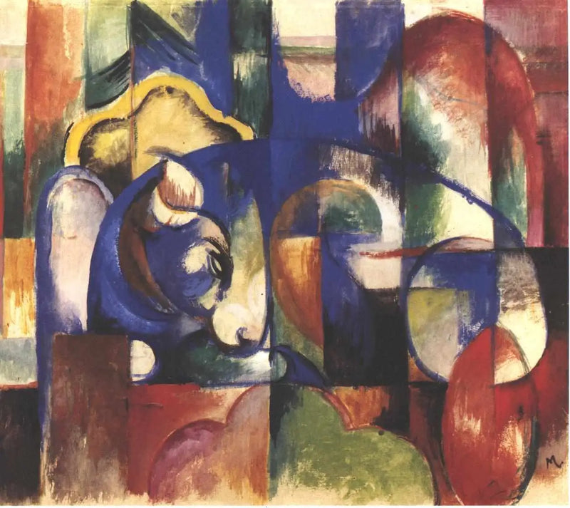 Toro mentiroso - Franz Marc