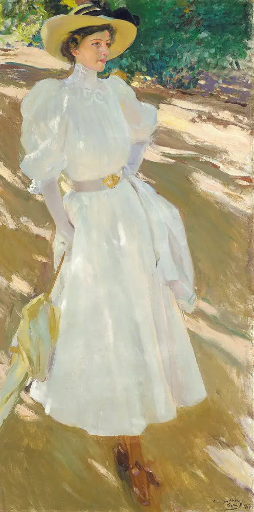 María en la Granja - Joaquín Sorolla