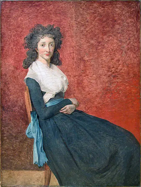 Madame Charles-Louis Trudaine, nacida Marie-Louise Micault de Courbeton - Jacques-Louis David