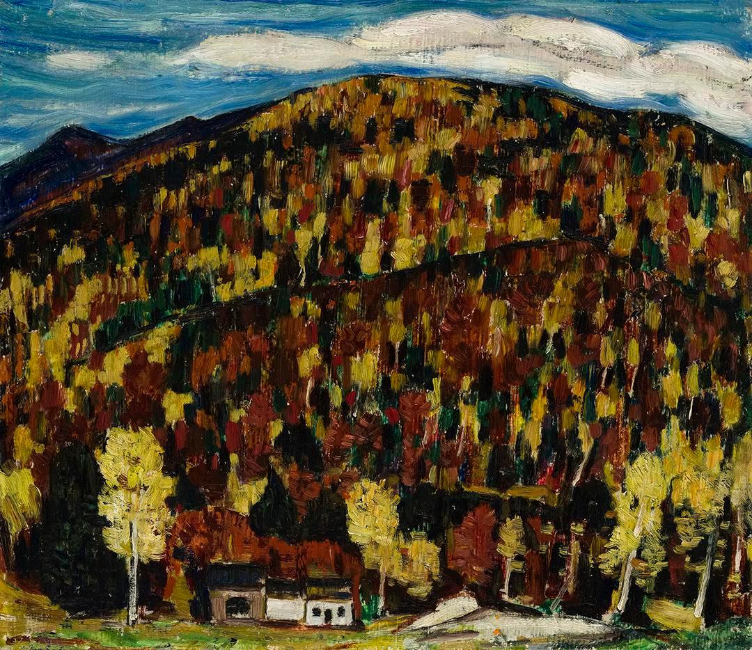 Paysage du Maine, automne n° 13 - Marsden Hartley