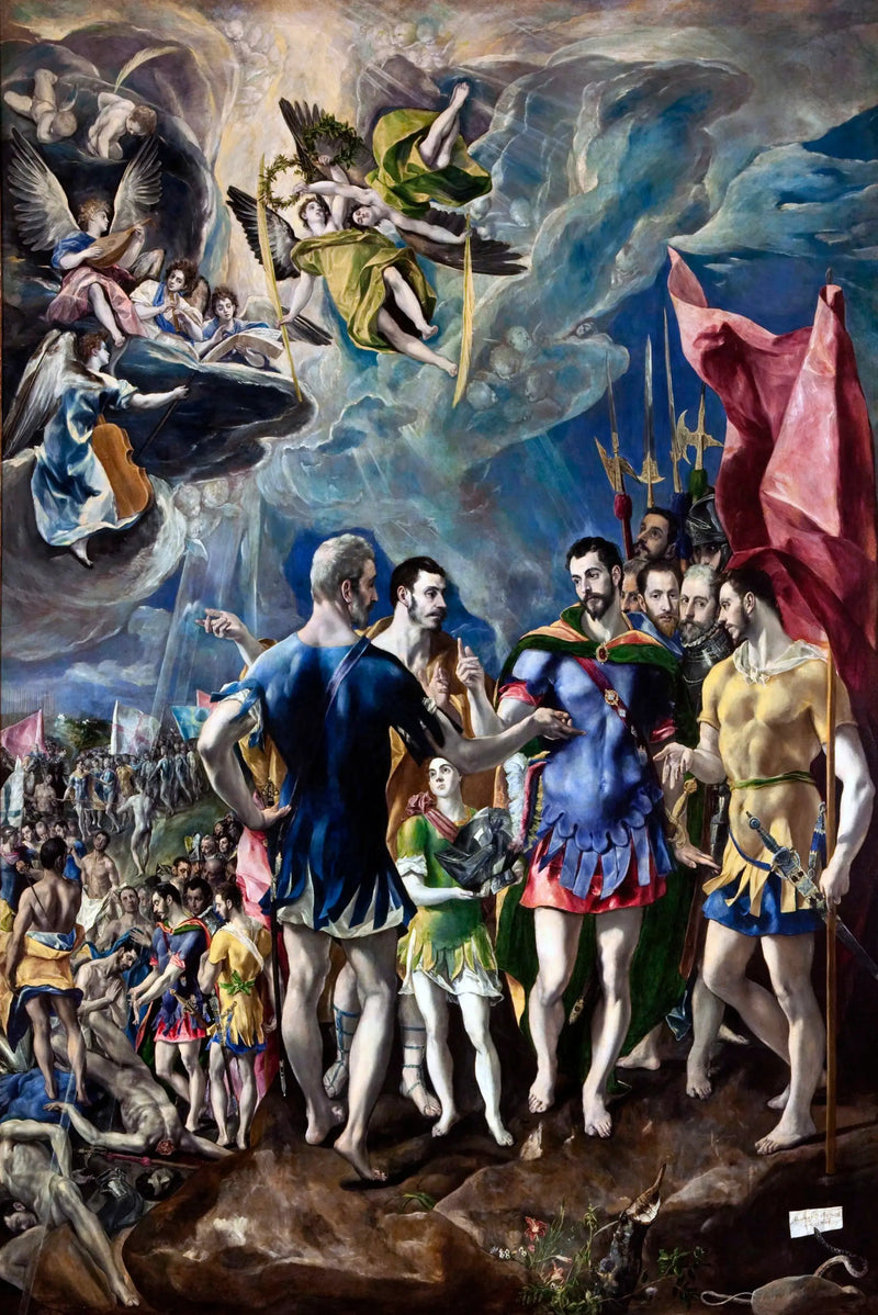 La martirio de San Mauricio - El Greco