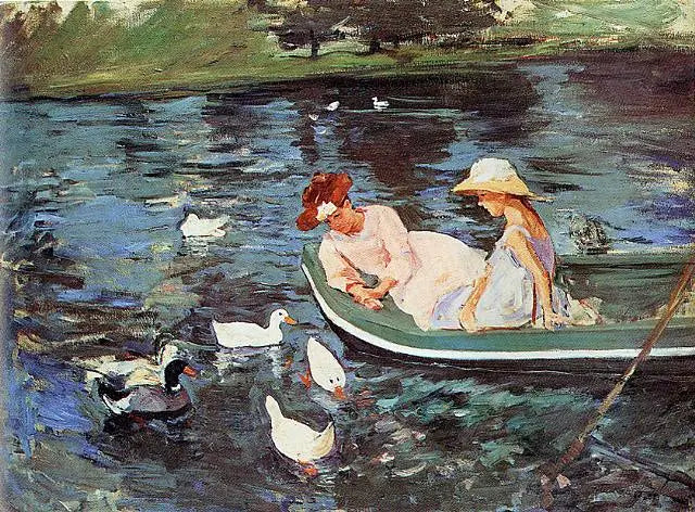 El verano - Mary Cassatt