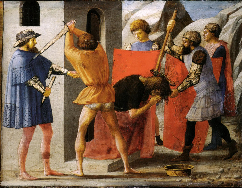 La decapitación de san Juan Bautista - Masaccio