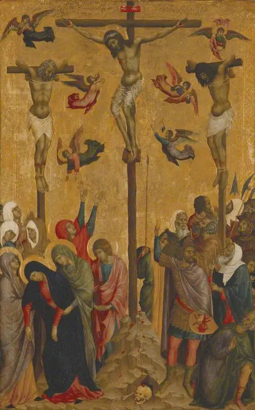 La Crucifixión - Duccio di Buoninsegna