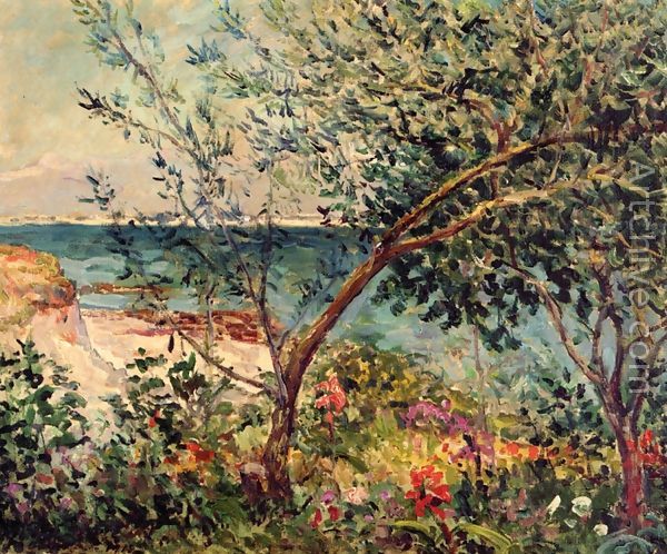 Jardín cerca del mar - Maxime Maufra