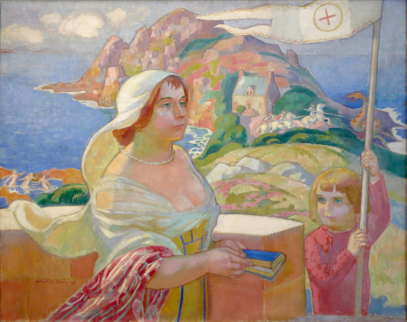 La Princesa en la torre - Maurice Denis