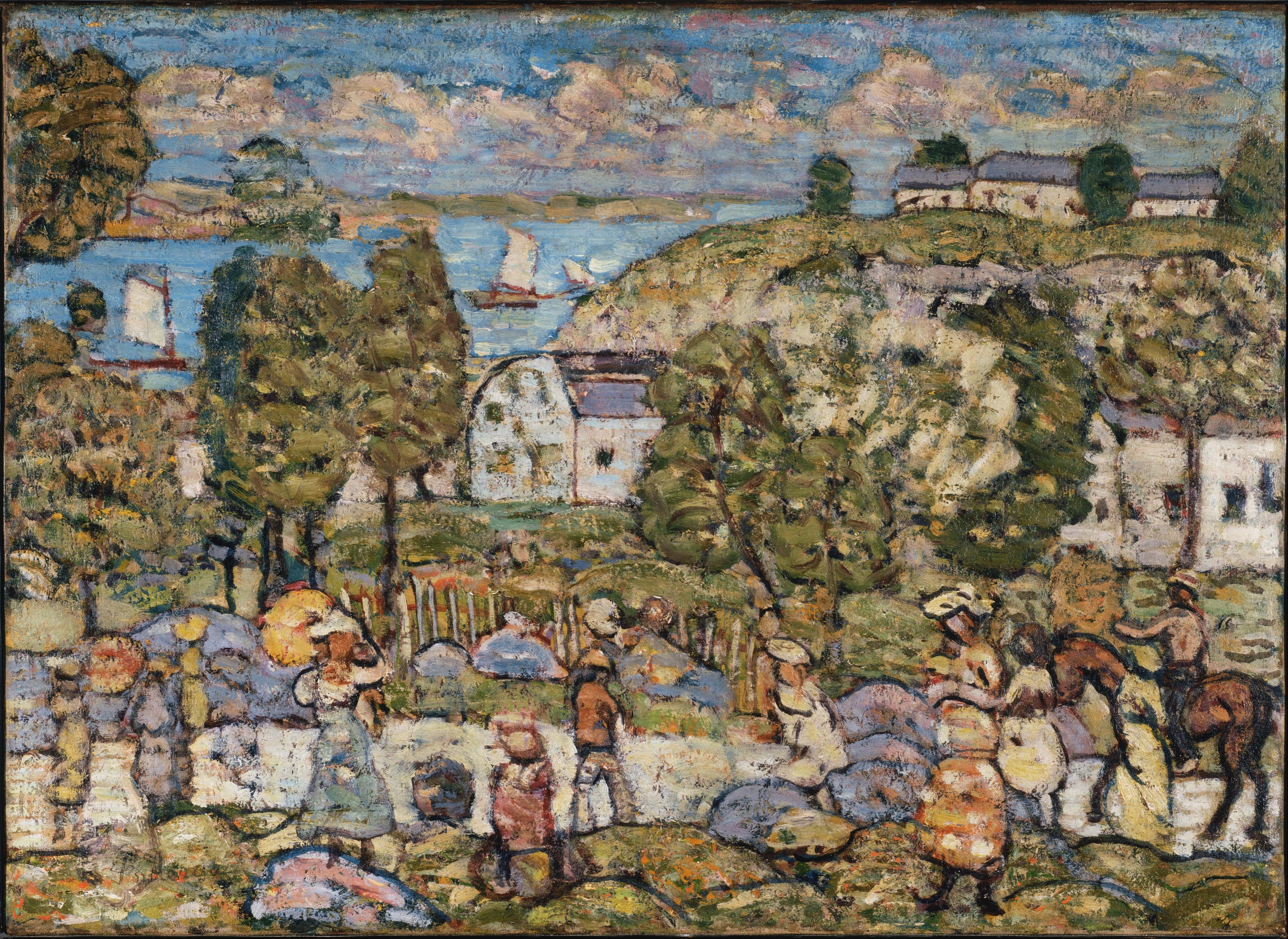 Paysage près de Nahant - Maurice Prendergast - Alpha Reproduction