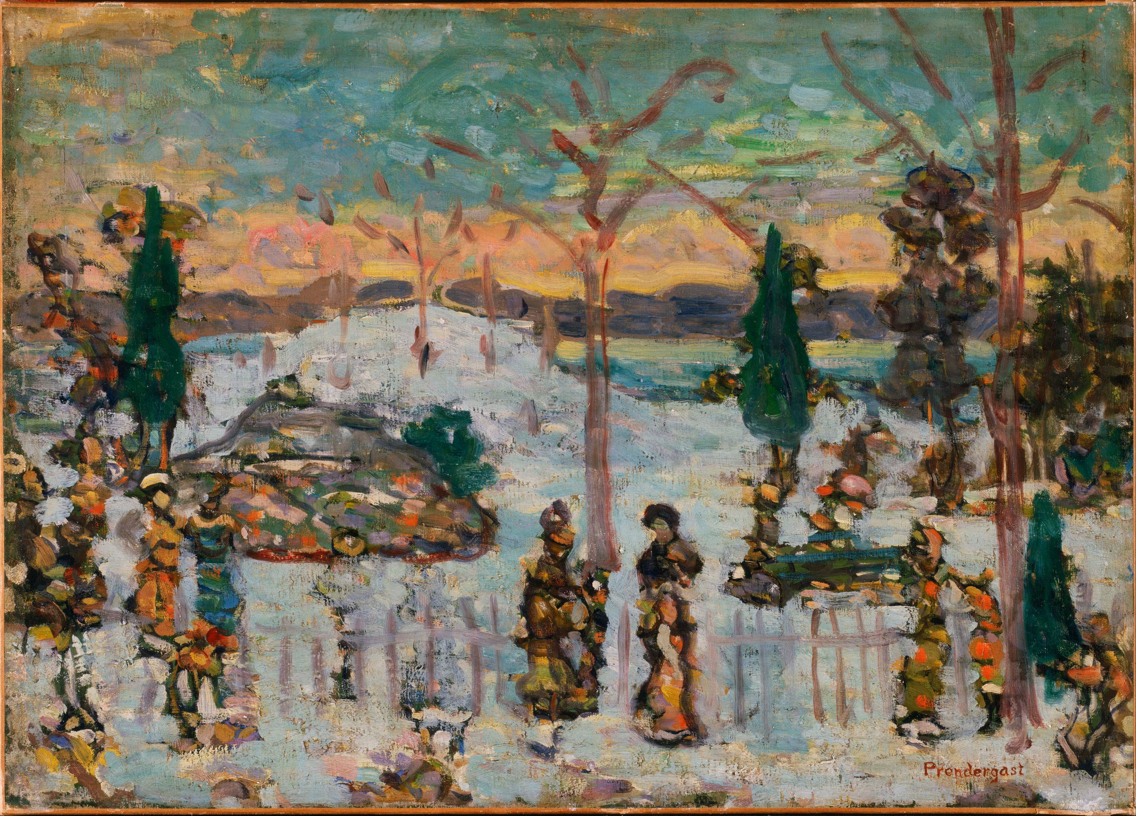 Neige en avril - Maurice Prendergast - Alpha Reproduction