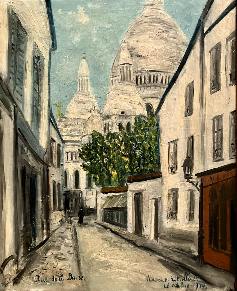 Rue de la Barre (1914) - Maurice Utrillo