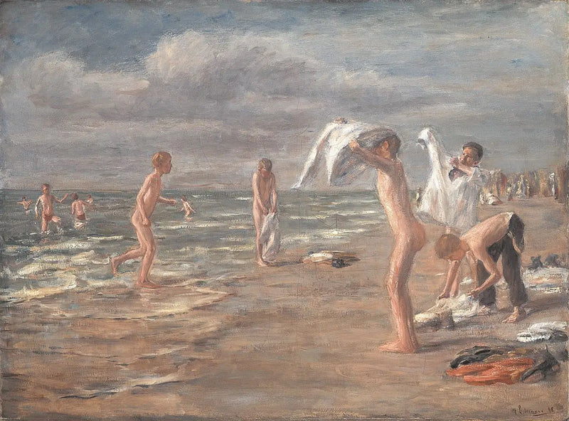 Baño de los chicos - Max Liebermann