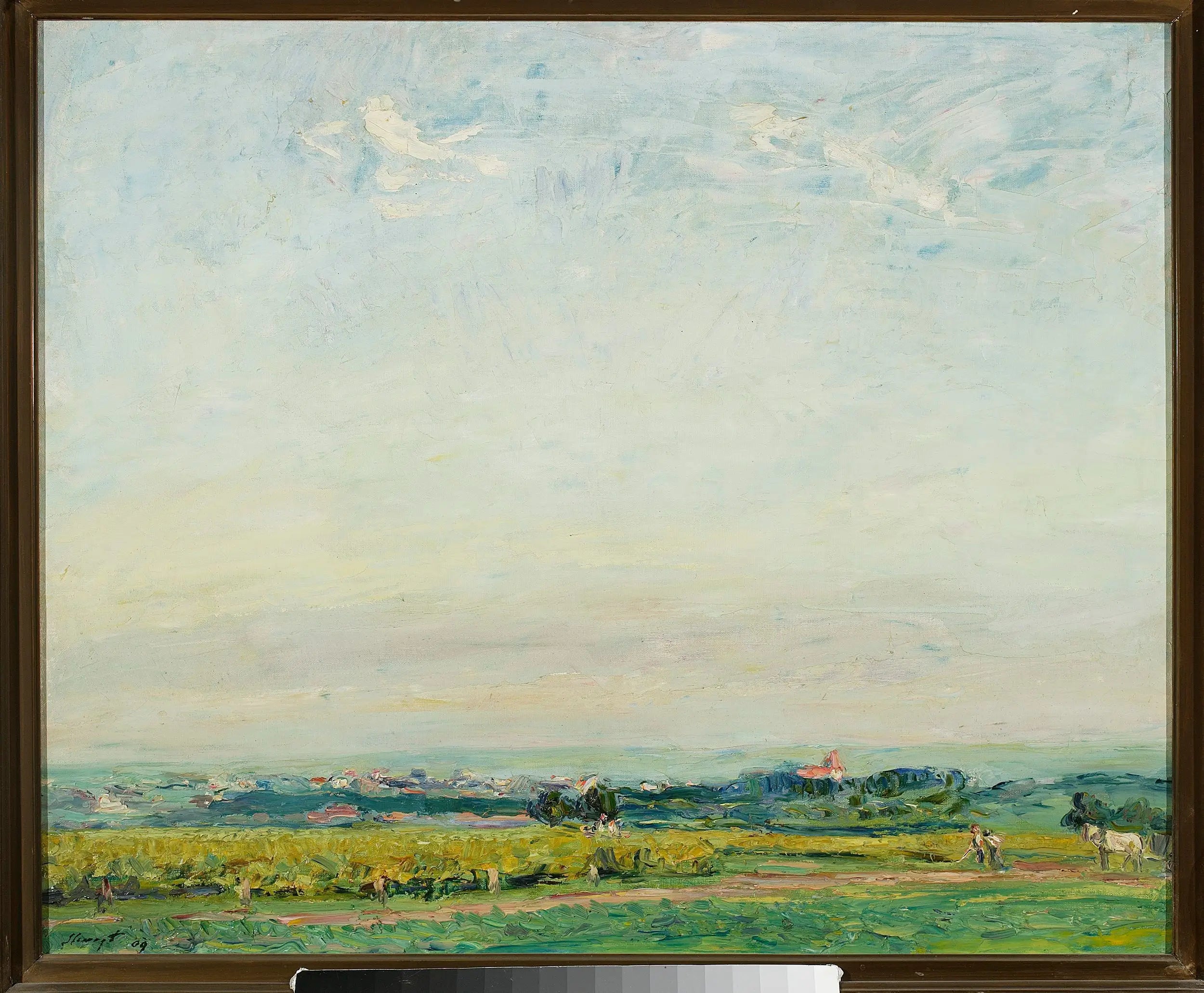 Paysage avec vue sur Landau - Max Slevogt - Alpha Reproduction