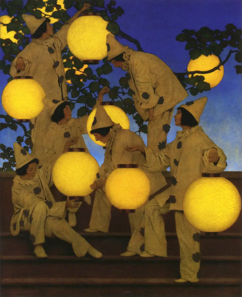 Los portadores de linternas - Maxfield Parrish