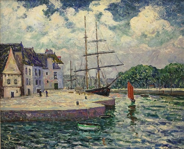 El puerto de Saint-Goustan en Auray - Maxime Maufra
