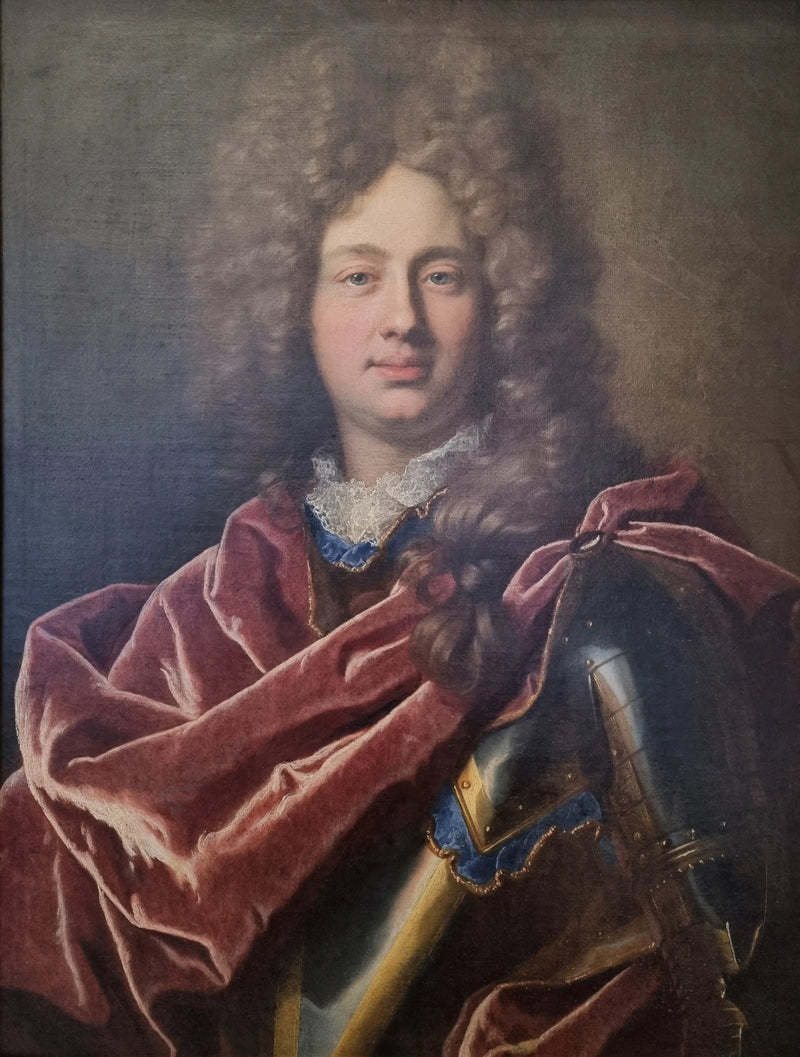 Retrato de Maximiliano Ulrico de Kaunitz - Hyacinthe Rigaud