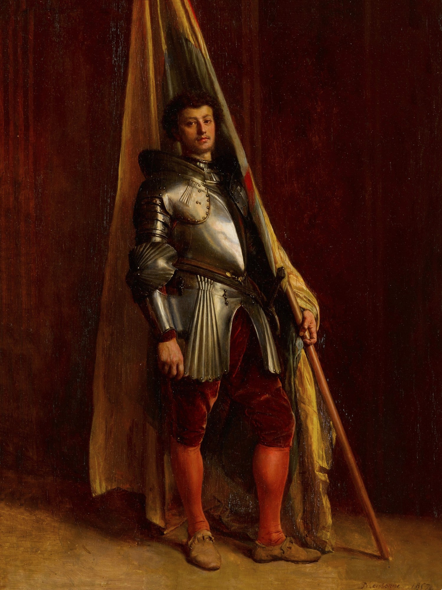 Le Porte-Étendard - Ernest Meissonier