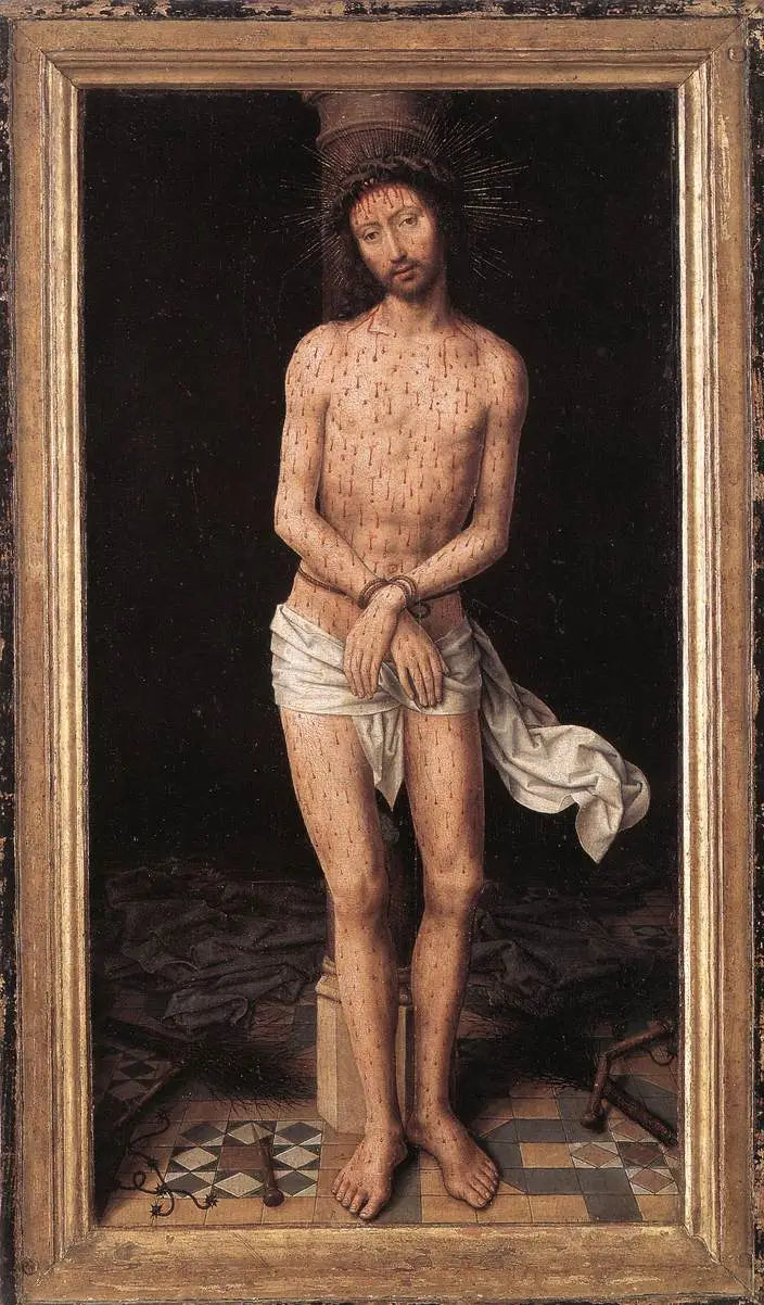 El Cristo en la columna - Hans Memling