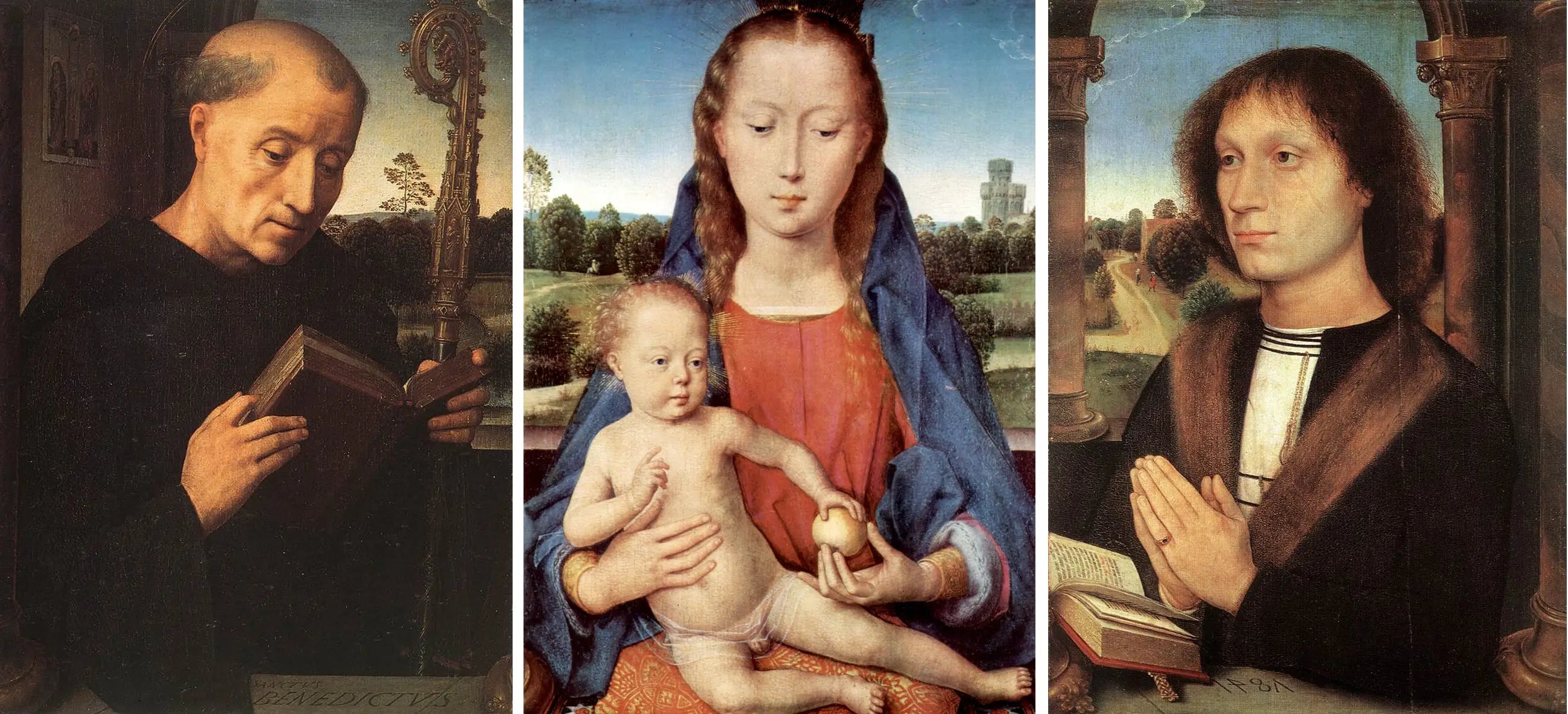 Triptyque de Benedetto Portinari - Hans Memling - Alpha Reproduction