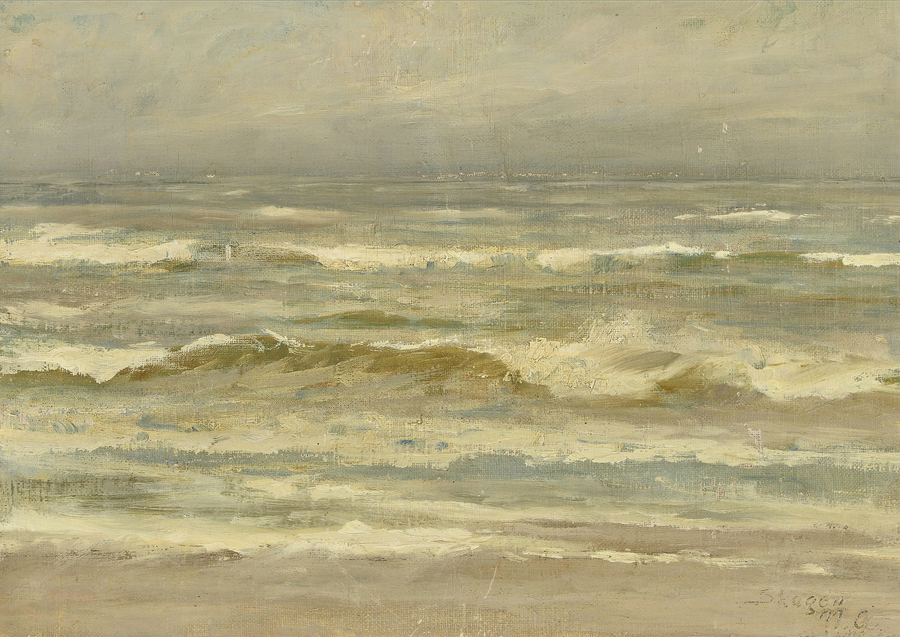 Rompedores en Skagen. -Michael Peter Ancher