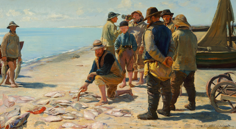 Valoración de la captura. -Michael Peter Ancher