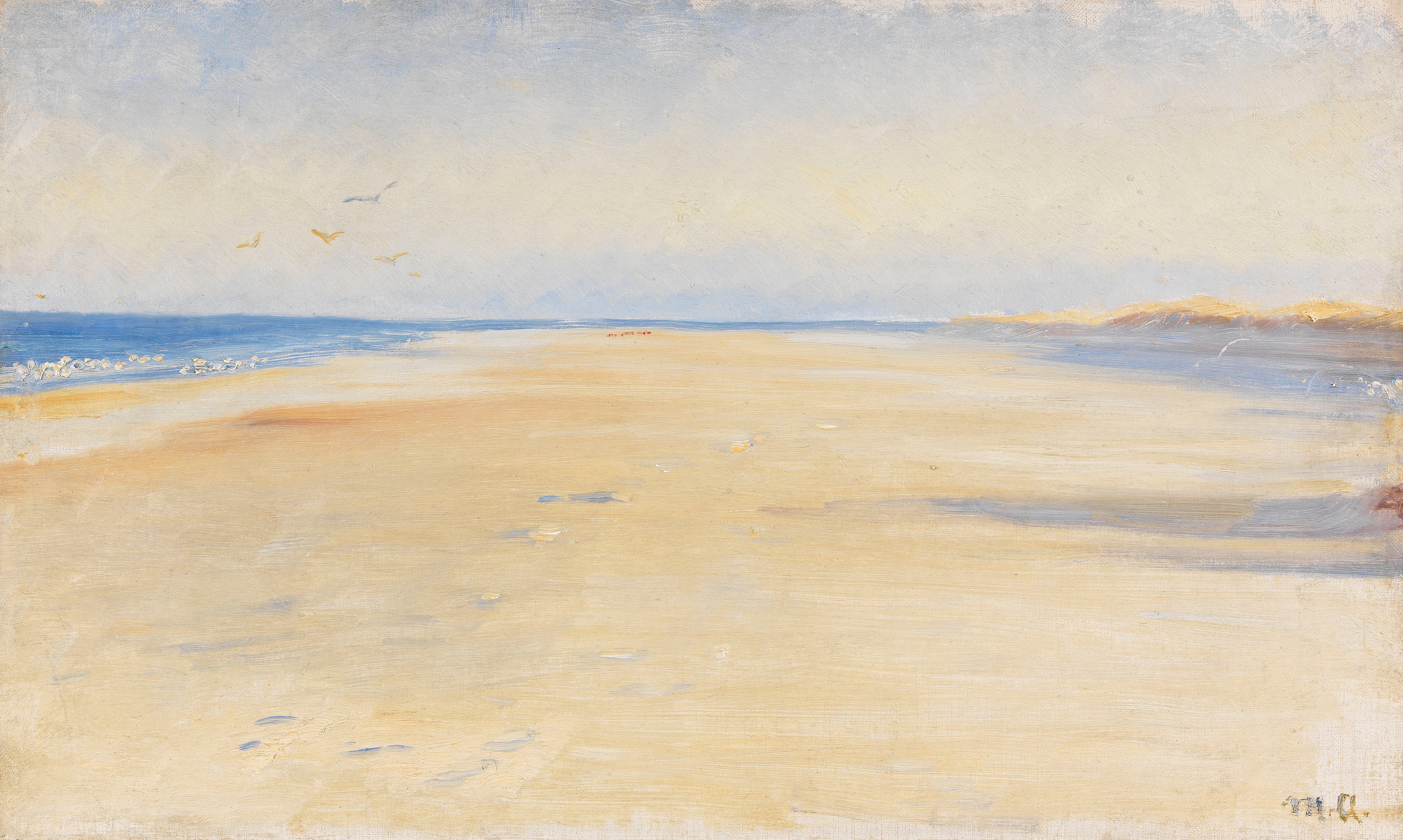 Playa de Skagen. -Michael Peter Ancher