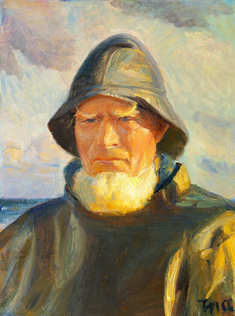 El pescador de Skagen, Lars Kruse. (3) - Michael Peter Ancher