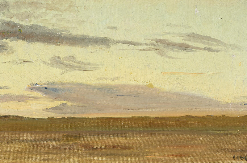 Atardecer en Skagen. -Michael Peter Ancher
