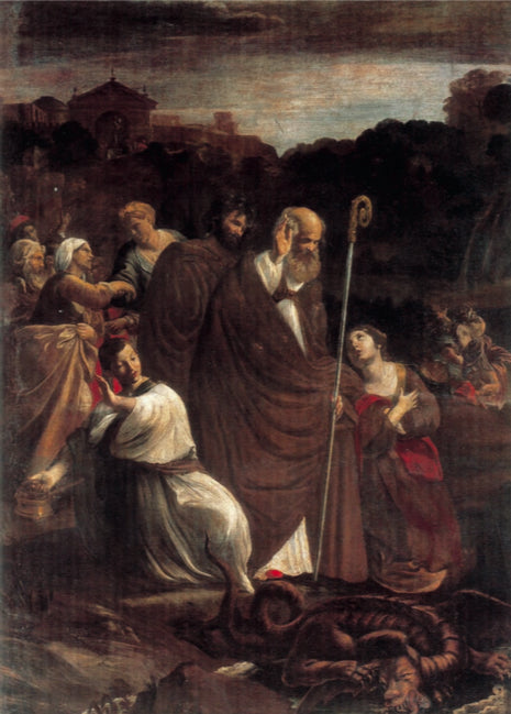 Milagro de San Véran - Giovanni Lanfranco