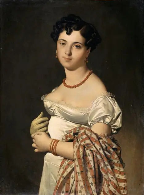 Retrato de Madame Panckoucke - Jean-Auguste-Dominique Ingres