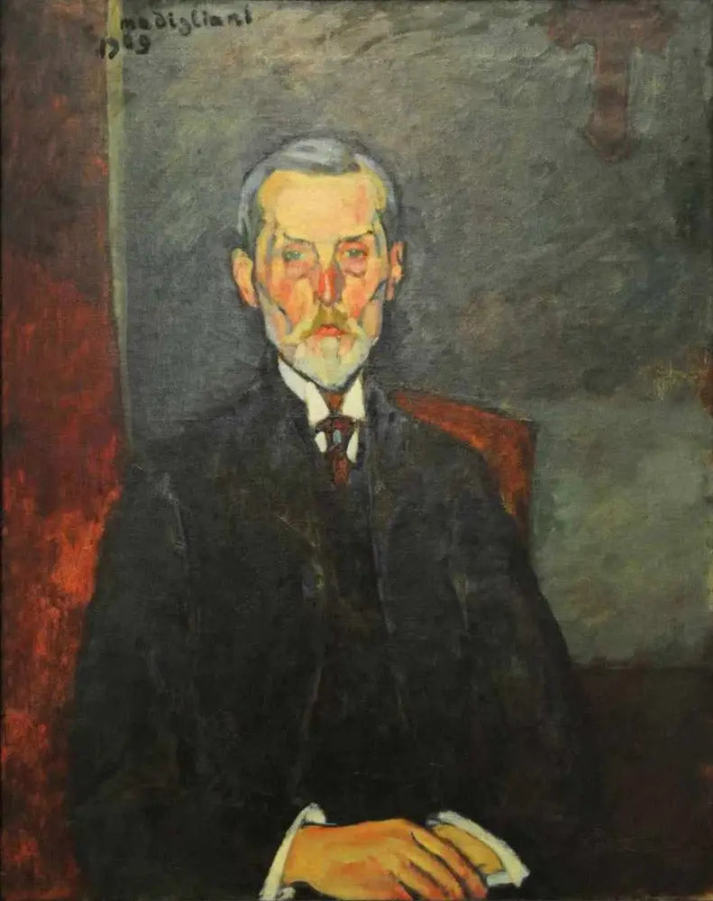 Jean-Baptiste Alexandre en el crucifijo - Amedeo Modigliani