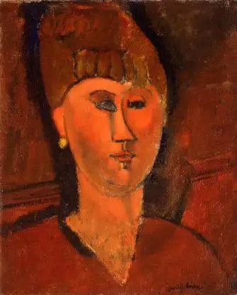 Retrato de una mujer rusa - Amedeo Modigliani