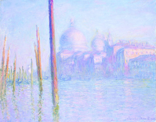 🎨El Gran Canal, Venecia – Claude Monet, 1908