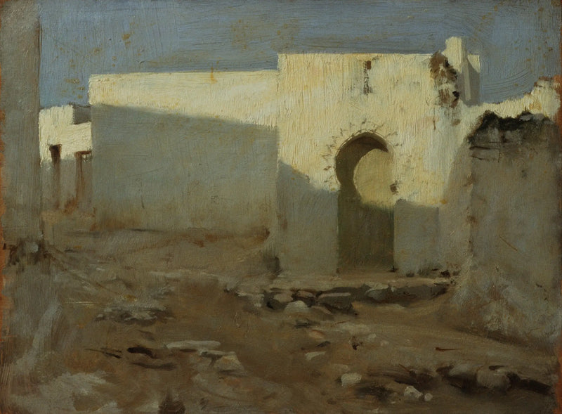 Edificios moriscos al sol - John Singer Sargent