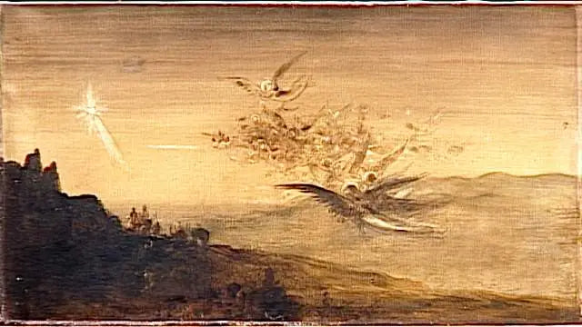 Ángeles siguientes a los Reyes Magos.jpg - Gustave Moreau