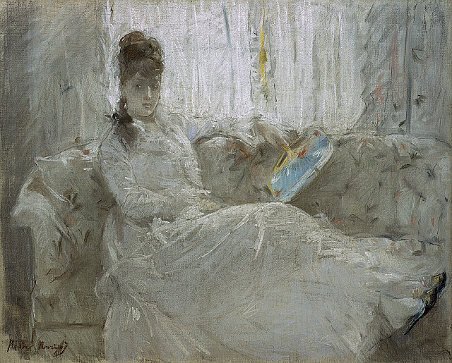 Reproduction du tableau « Rêverie - Berthe Morisot » par Alpha Reproduction en peinture à l’huile