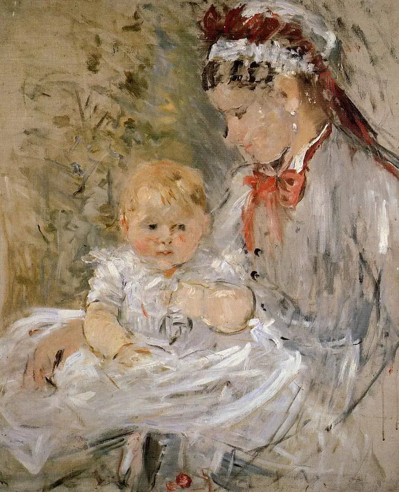 La nodriza - Berthe Morisot