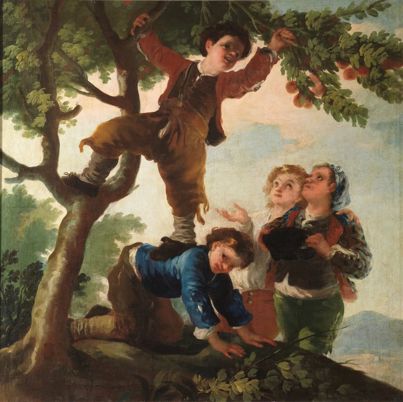 Niños recogiendo frutas - Francisco de Goya