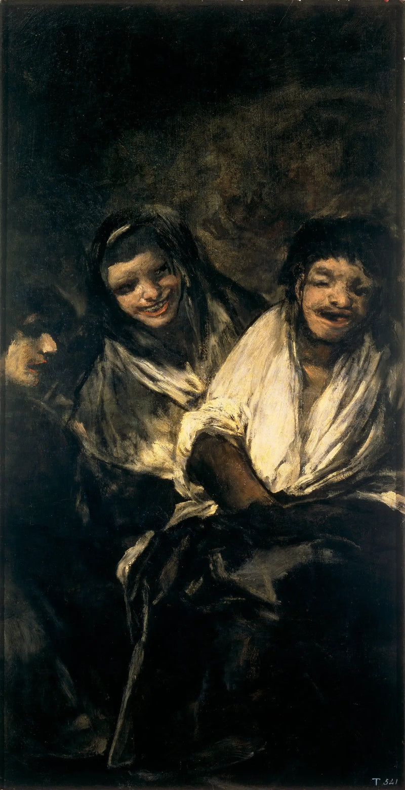 Mujeres riendo - Francisco de Goya