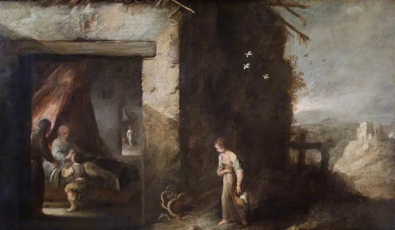 Isaac bendiciendo a Jacob - Bartolomé Esteban Murillo