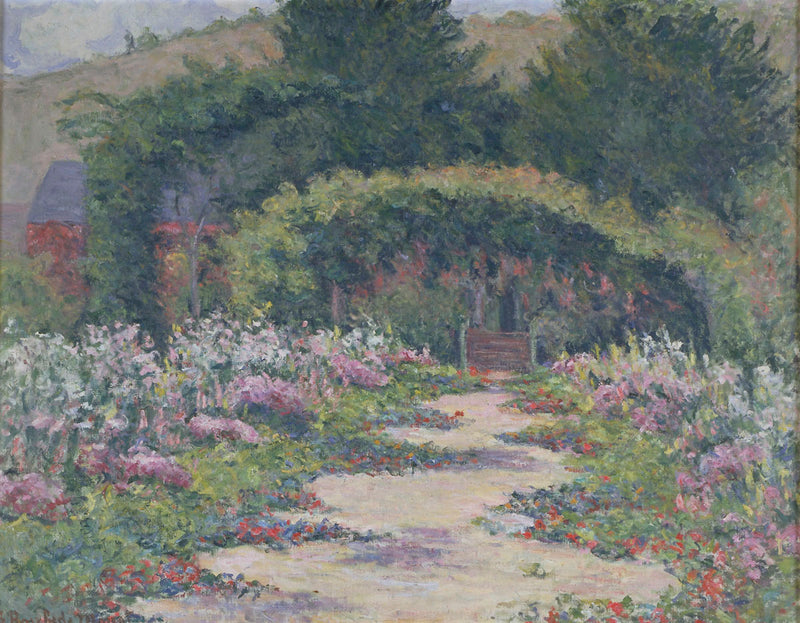 El jardín y la casa de Claude Monet en Giverny - Blanche Hoschedé Monet