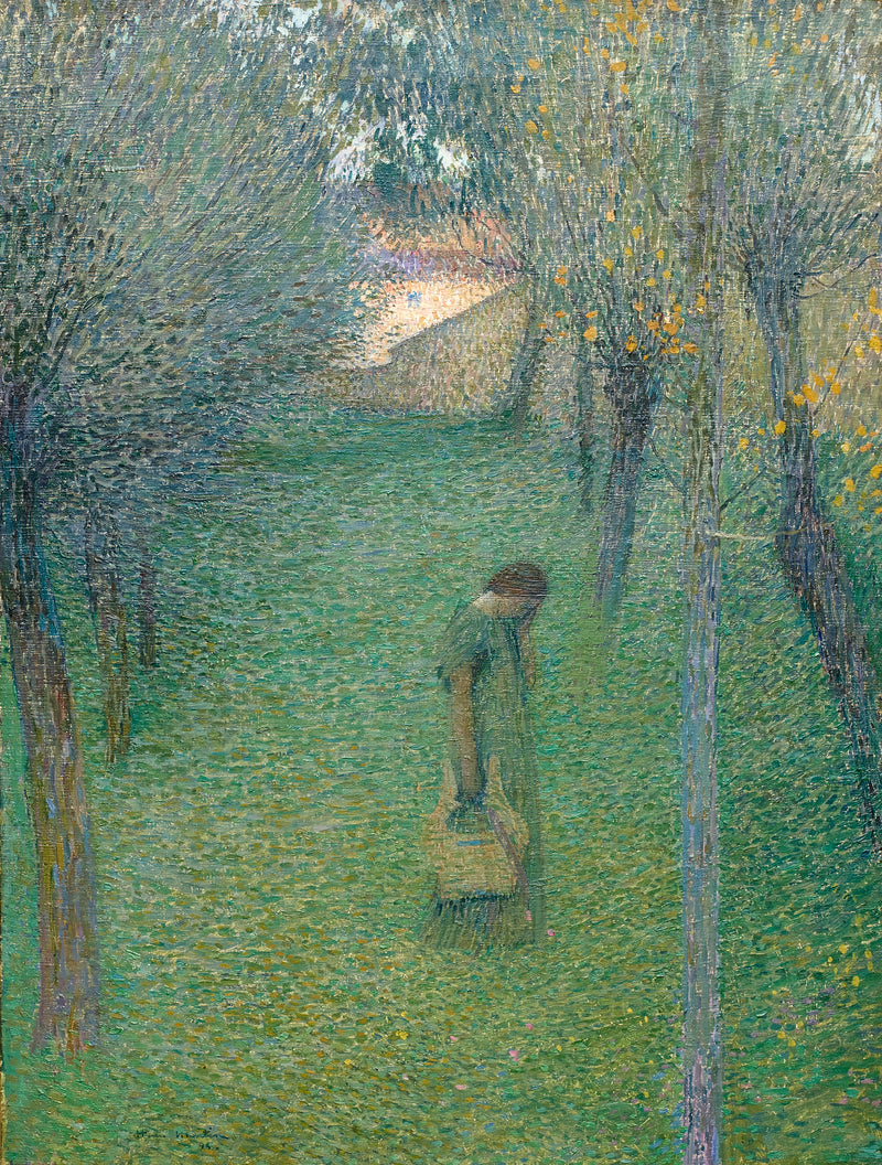 Muse pensive au jardin - Henri-Jean Guillaume Martin