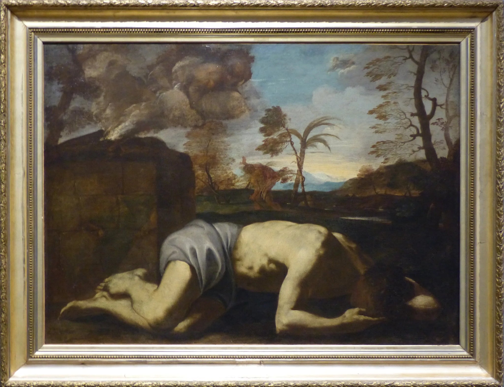 La mort d'Abel - Pier Francesco Mola image 1 reproduction de peinture à l’huile