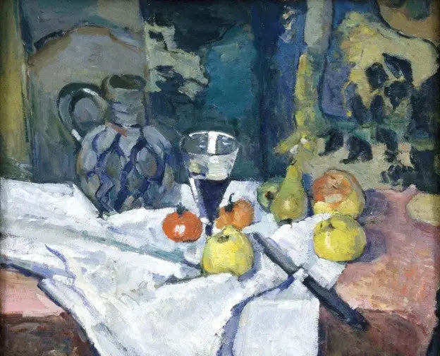Bodegón con jarra de gres - Paul Cézanne