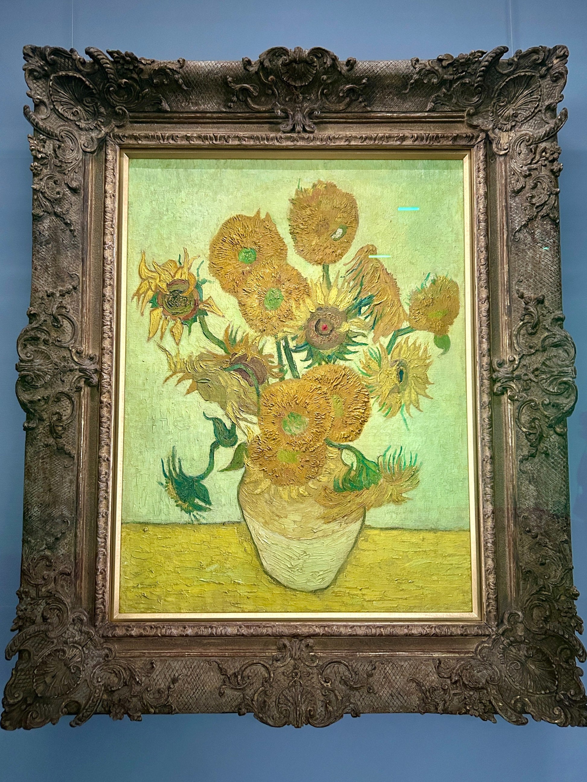 Naturaleza muerta: Jarrón con quince girasoles - Vincent van Gogh