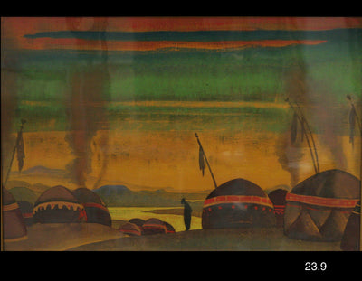 Le camp Polovetzky - Nicolas Roerich
