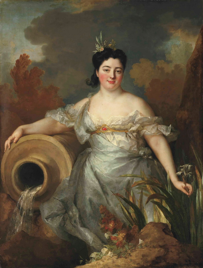 Portrait de Françoise Marguerite Claire Boudeville, marquise de La Frezelière - Nicolas de Largillière
