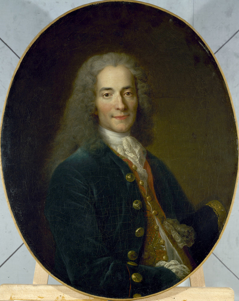 Portrait de Voltaire (1694-1778) en 1718 - Nicolas de Largillière