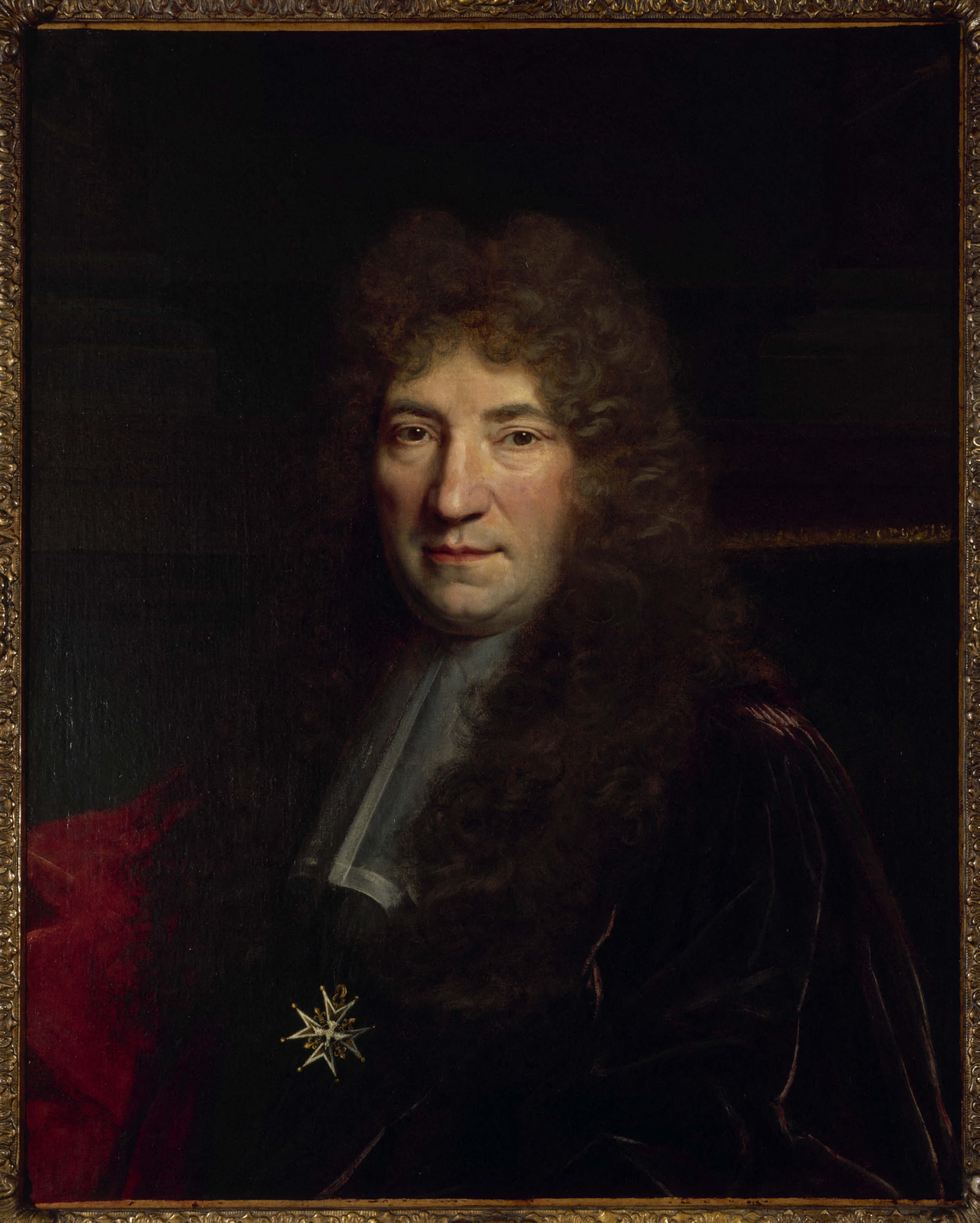 Portrait d'un échevin parisien. Fragment du portrait collectif du Bureau de la Ville de Paris de 1702 - Nicolas de Largillière